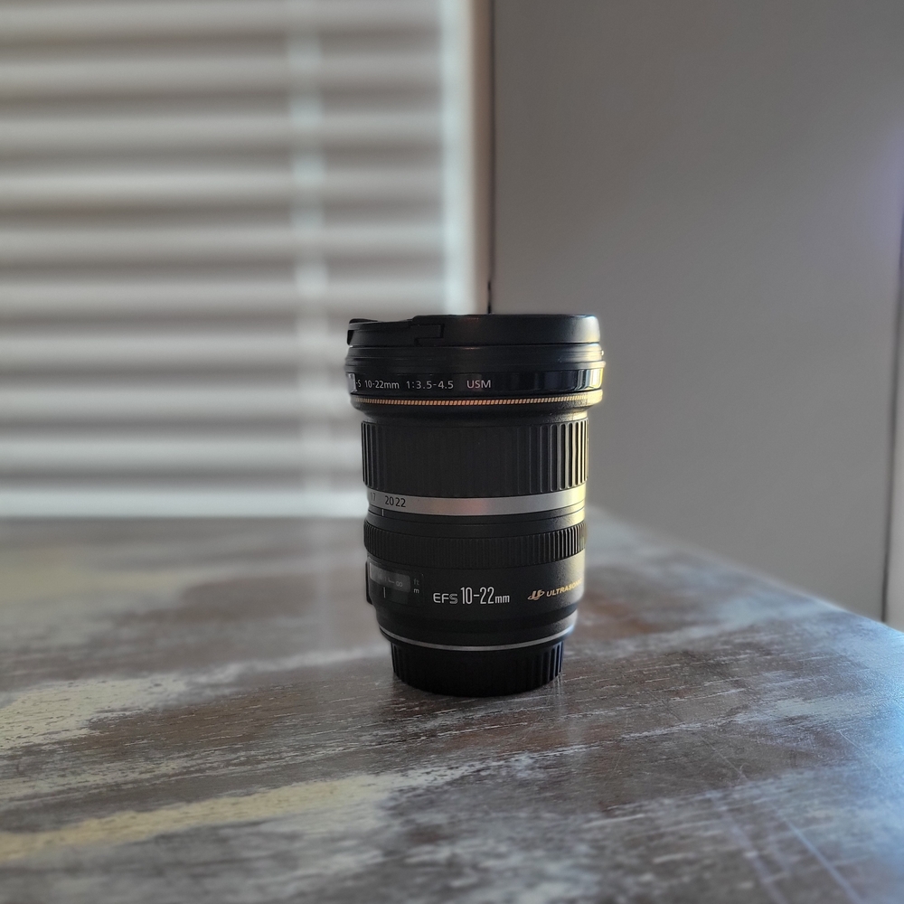Canon 10-22mm Wide Angle Lens